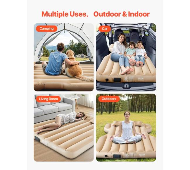 Automobilinė pripučiama čiužinio lova automobiliui5