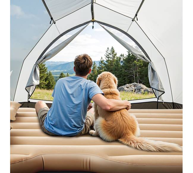 Automobilinė pripučiama čiužinio lova automobiliui7