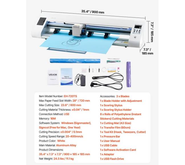 Vinilo pjaustyklė su automatiniu kraštų aptikimu6