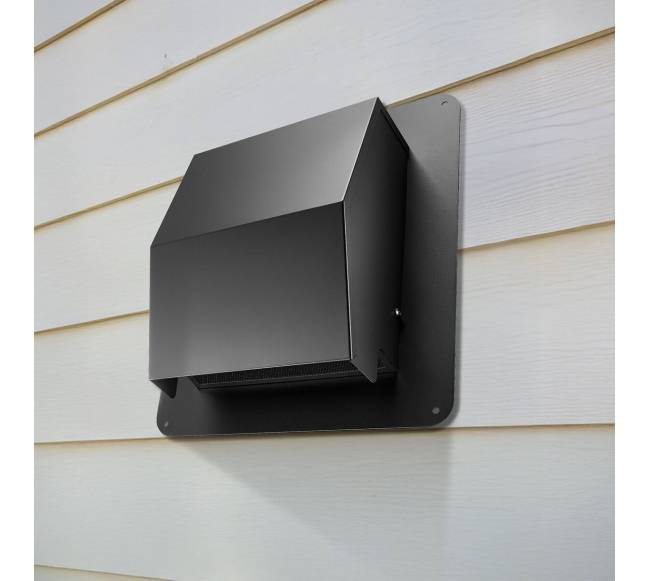 149 mm juodas sieninis ventiliacinis dangtis7