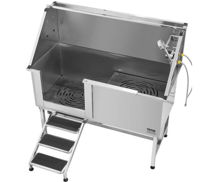 Šunų maudymo vonia su laiptais ir filtru9