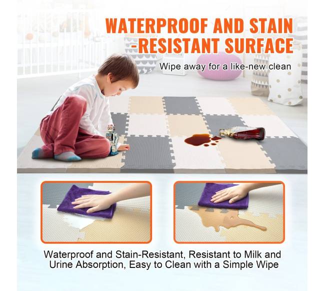 Vaikiška EVA dėlionės grindų plytelės5