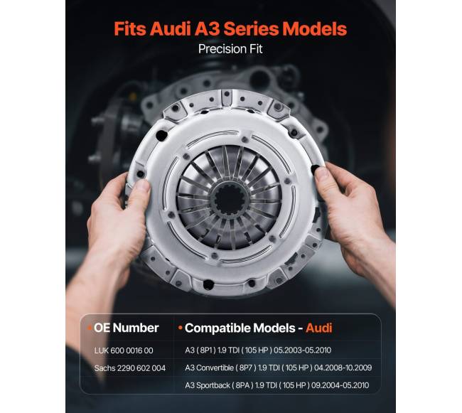 Sankabos komplektas ir smagratis Audi A31