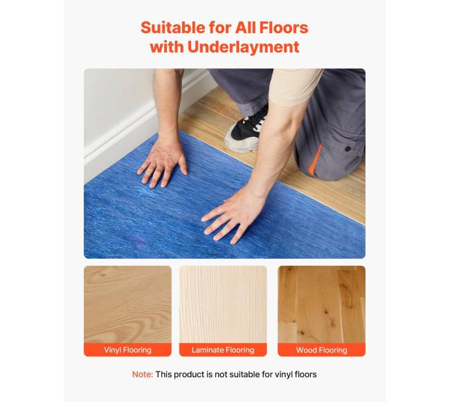 Grindų paklotas 37,2 m², 3 mm mėlynas5