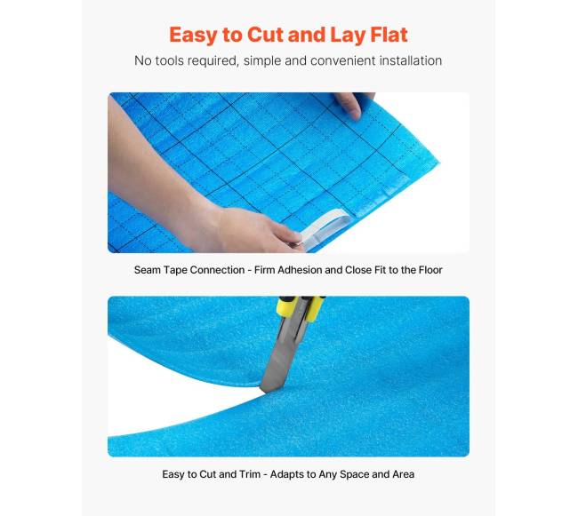 Grindų paklotas 18,6 m² 3mm4