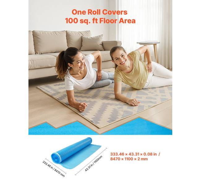 laminato garso izoliacija 27.9 m² 3 mm1