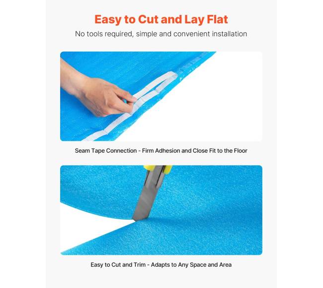 laminato garso izoliacija 27.9 m² 3 mm4