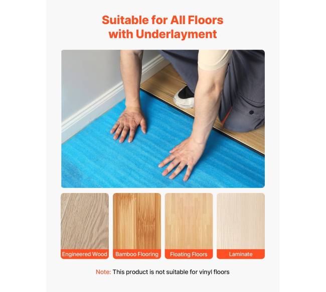 laminato garso izoliacija 27.9 m² 3 mm5