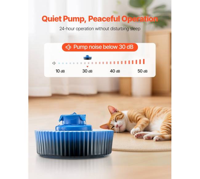 Keramikinis vandens fontanas katėms ir šunims5