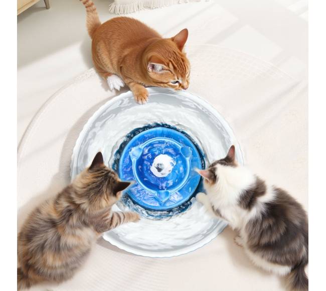 Keramikinis vandens fontanas katėms ir šunims7