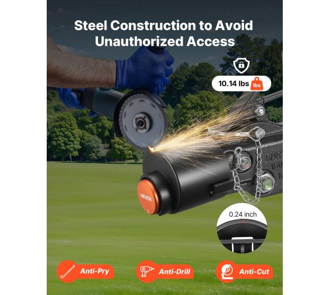 Priekabos jungiamasis užraktas 2-516 colių2