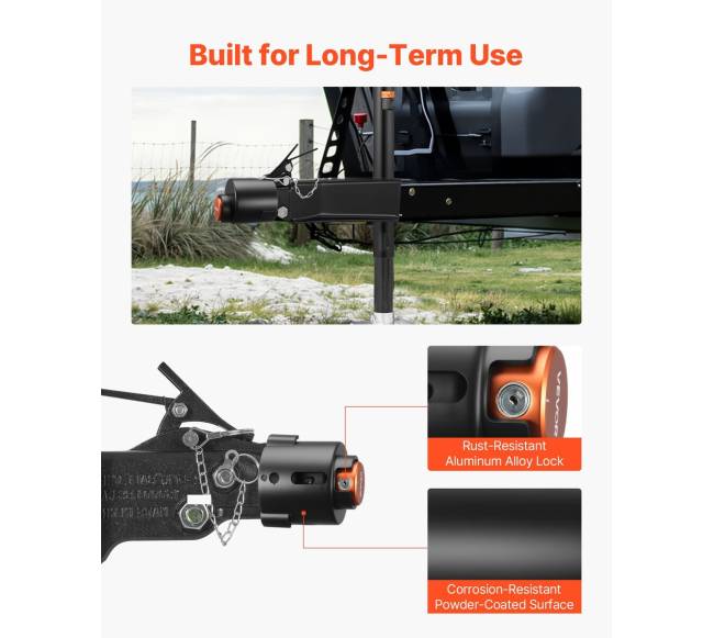 Priekabos jungiamasis užraktas 2-516 colių4