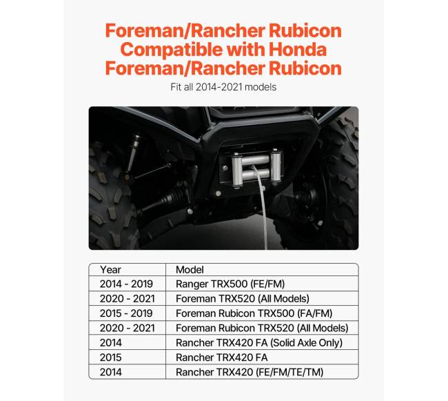 Gervės laikiklis Honda Foreman ir Rancher1