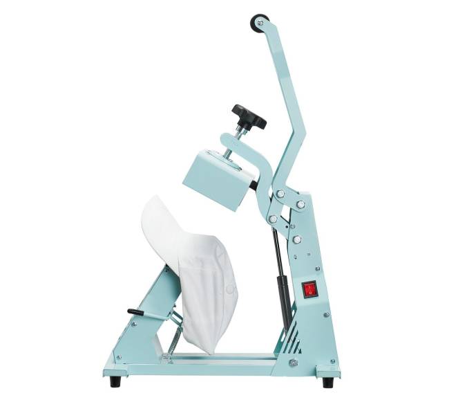 Kepurių karščio presavimo mašina su 2 plokštelėmis10