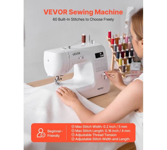 Kompiuterizuota siuvimo mašina su 60 dygsnių programų1