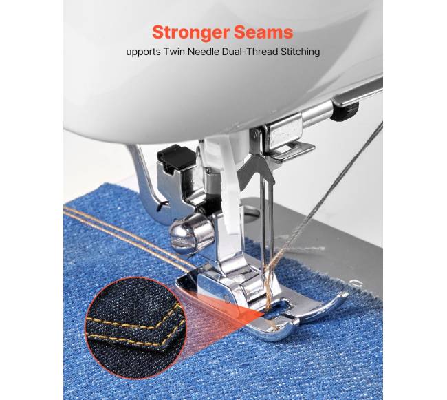 Kompiuterizuota siuvimo mašina su 60 dygsnių programų5