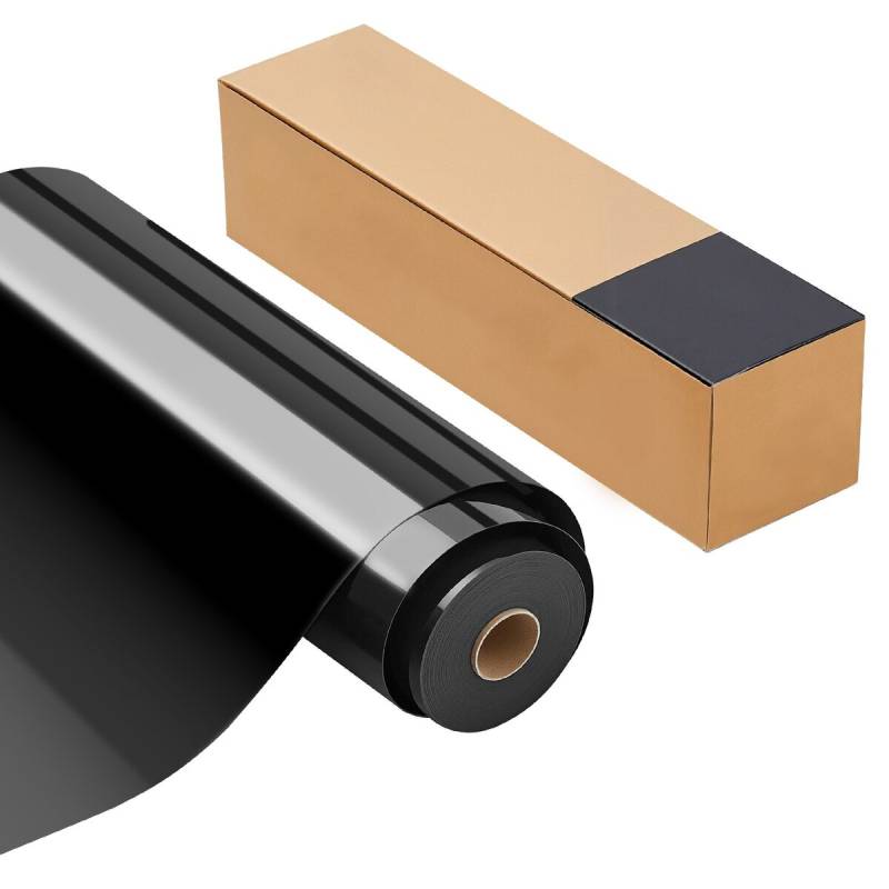 Šilumos perdavos plėvelė vinilinis volelis juodas0