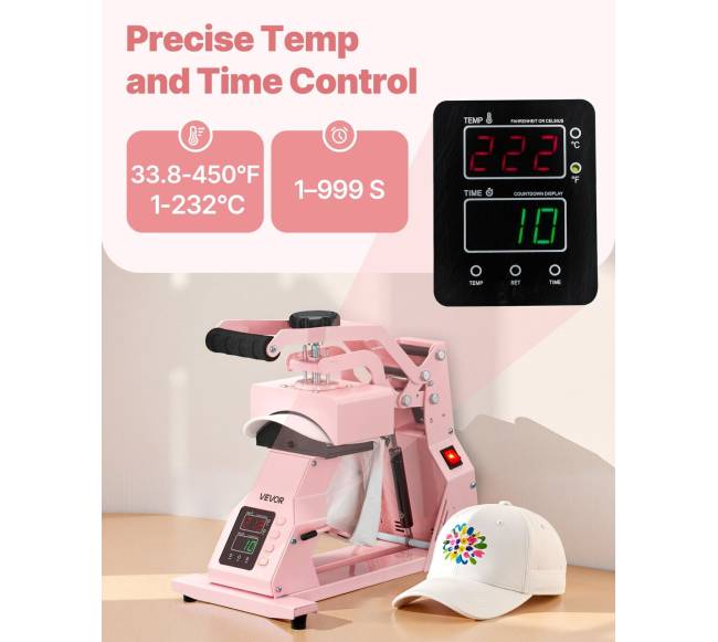 kepurių šilumos presas1