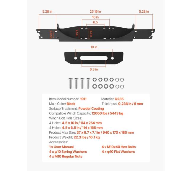 Gervės laikiklis Jeep Wrangler JLJLU6
