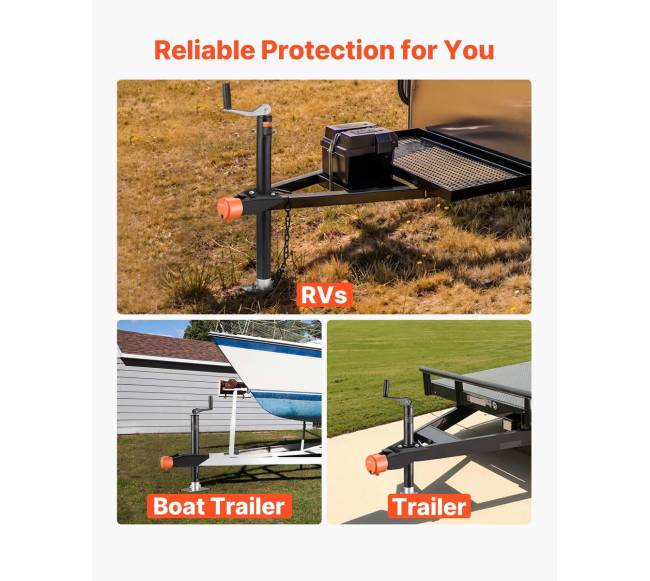 Priekabos spyna 1-78, 2, 2-516 colių jungtims5