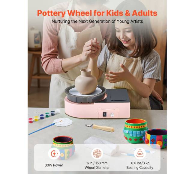 Mini keramikos staklės vaikams ir suaugusiems1