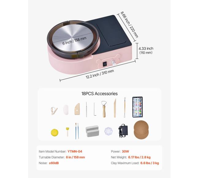 Mini keramikos staklės vaikams ir suaugusiems6