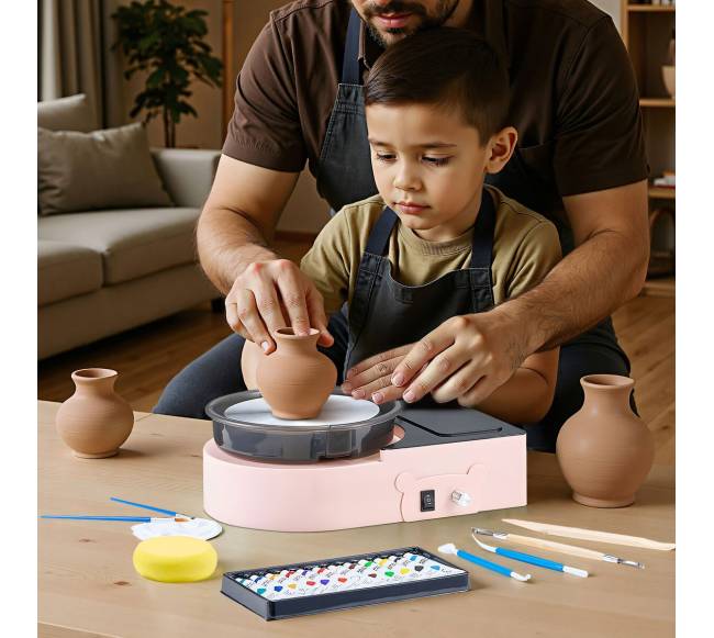 Mini keramikos staklės vaikams ir suaugusiems7