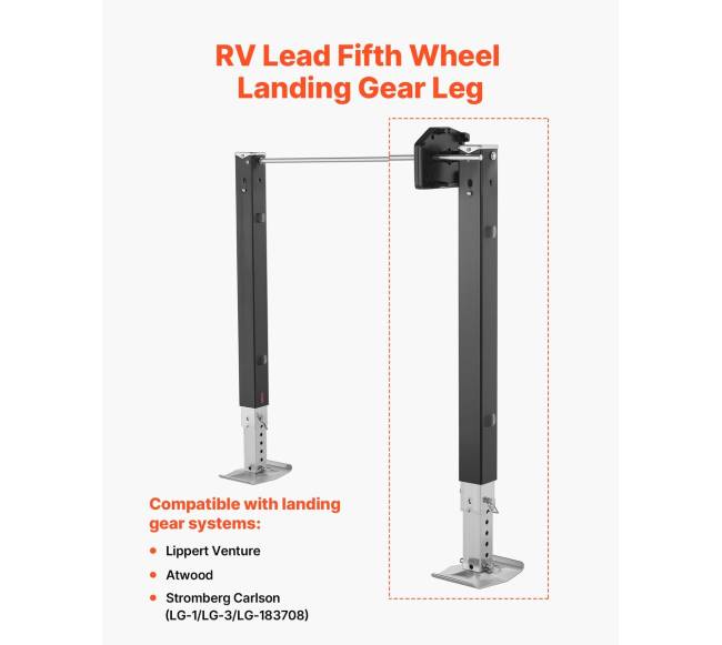 karavano priekinės ašies iškrovimo kojos1