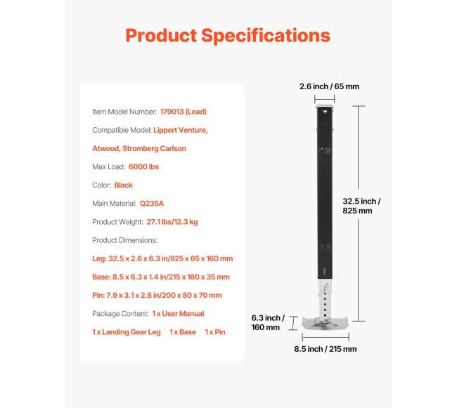 karavano priekinės ašies iškrovimo kojos6