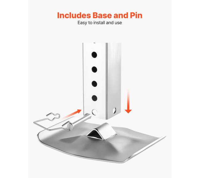 autopriekabos išvertimo kojelės 825 mm Lippert5