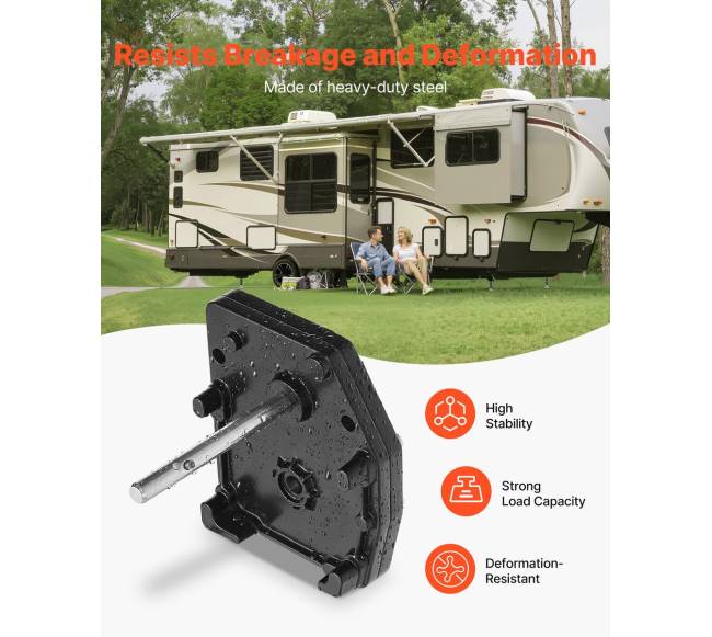 RV penkių ratų nusileidimo pavara4