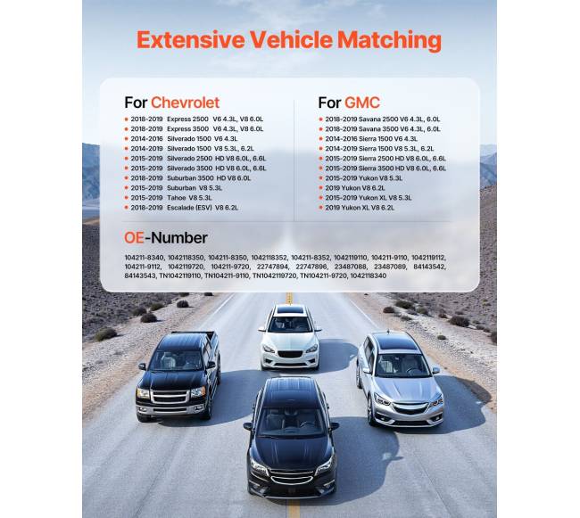 Chevy Express 2500 18-19 alternatorius1