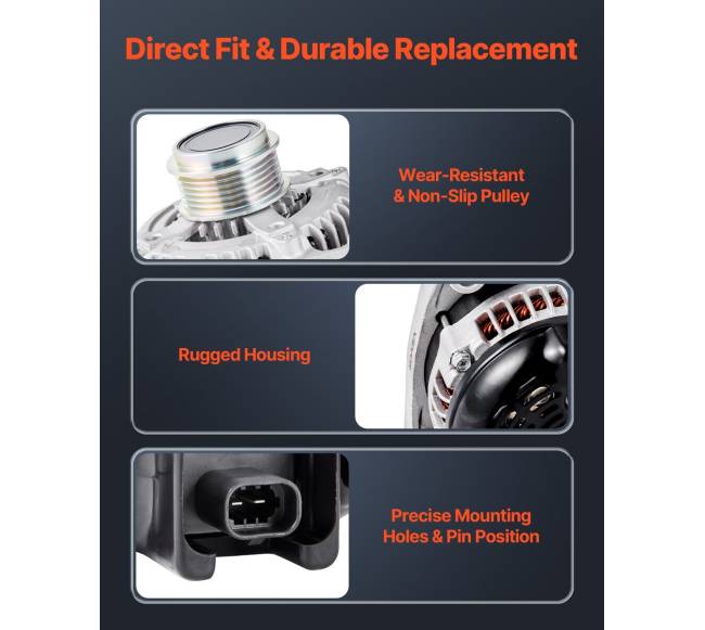 Chevy Express 2500 18-19 alternatorius3