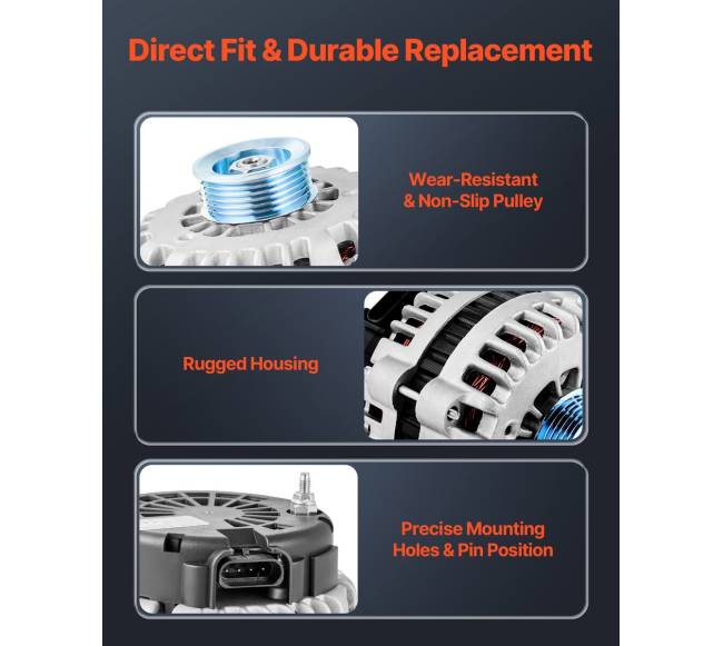 Automobilio generatorius Chevy ir GMC 2002-20053