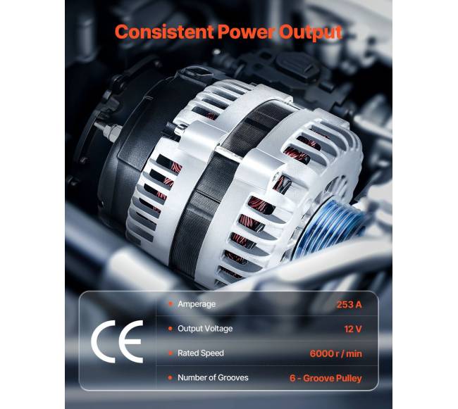 Automobilio alternatorius Chevy ir Saab2