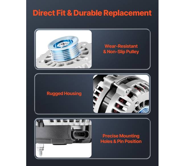 Automobilio alternatorius Chevy ir Saab3