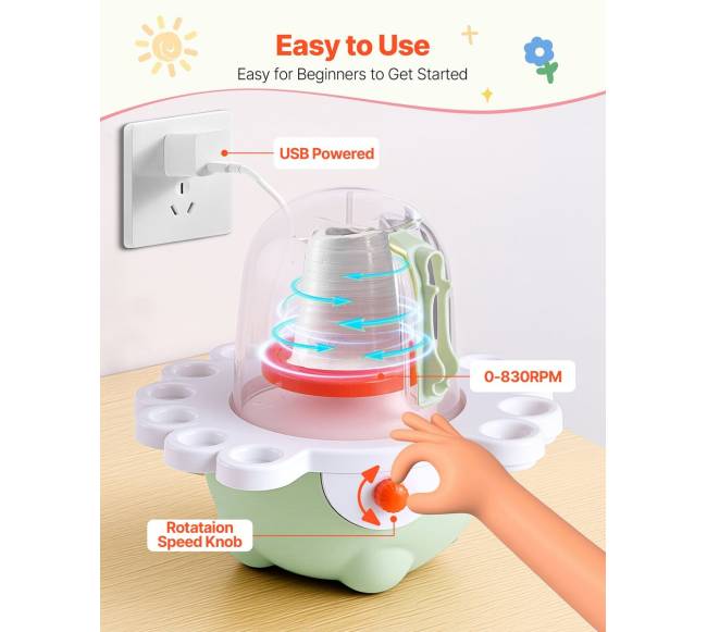 Elektrinis mini keramikos ratelis vaikams3