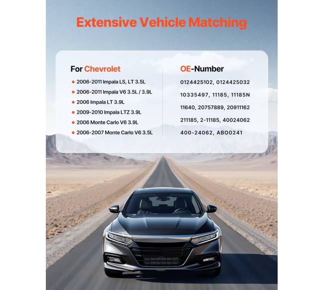 Automobilio generatorius Chevy Impala ir Monte Carlo1