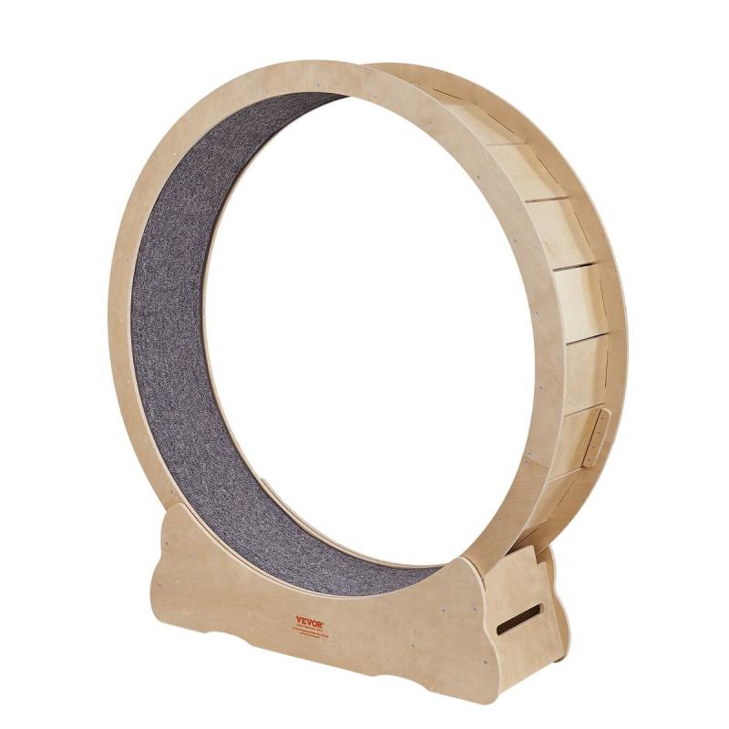 Katės bėgimo ratas su kilimu ir žaislu0