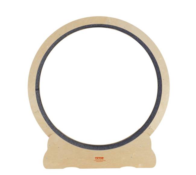 Katės bėgimo ratas su kilimu ir žaislu8