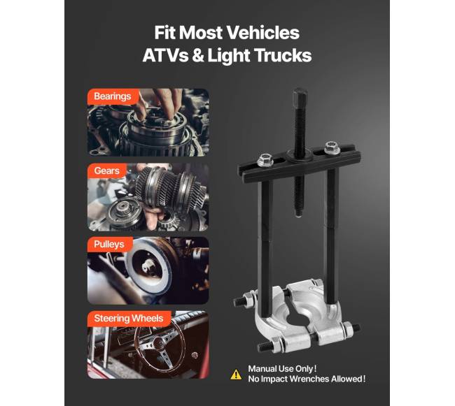 14 dalių guolių traukiklio rinkinys su dėklu5