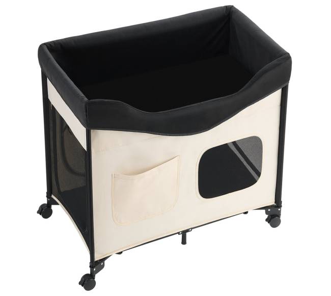 Sulankstoma pakelta lova šunims su ratukais10