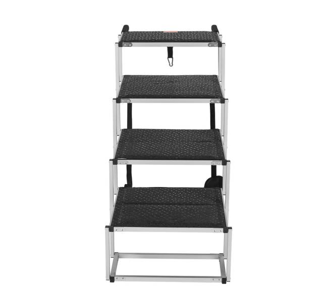 Keturios laiptelių sulankstomos šunų kopėčios automobiliams10