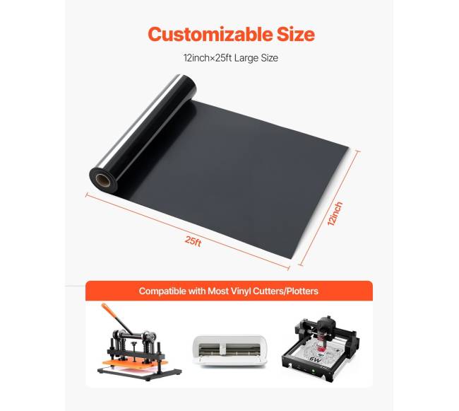 Blizgi šilumos perdavimo vinilo plėvelė5