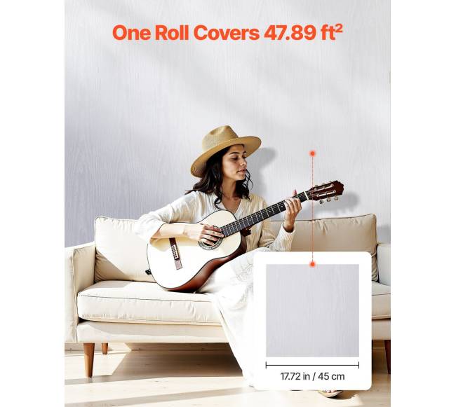 Lipni tapetai su medžio raštu 45 cm x 10 m3