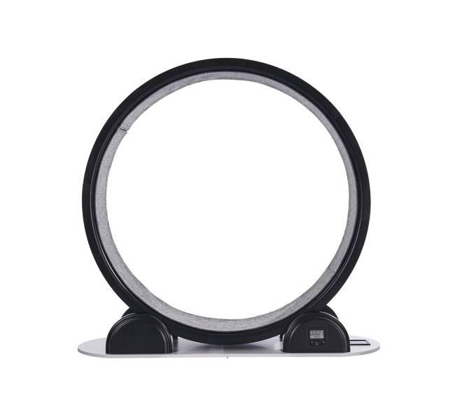 Katės bėgimo ratas su pedometru juodas8