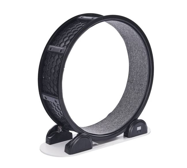 Katės bėgimo ratas su pedometru juodas9