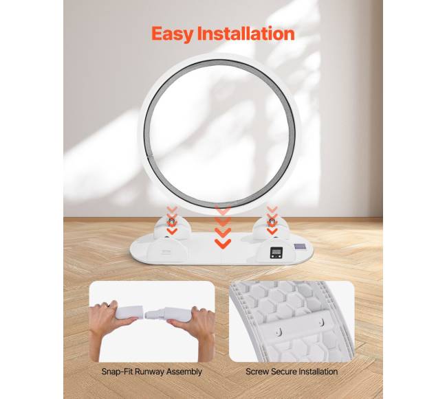 Baltas kačių bėgimo ratas su pedometru4