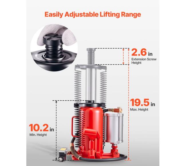 hidraulinis butelinis keltuvas 20 t autoremontui3