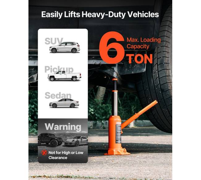 Hidraulinis butelinis keltuvas 6 t automobiliams1